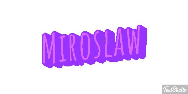 Mirosław テキスト効果