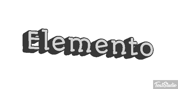 Elemento Текстовый эффект