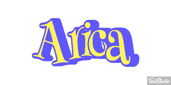 Arica Efekt tekstowy