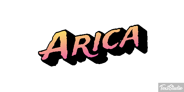 Arica Efekt tekstowy