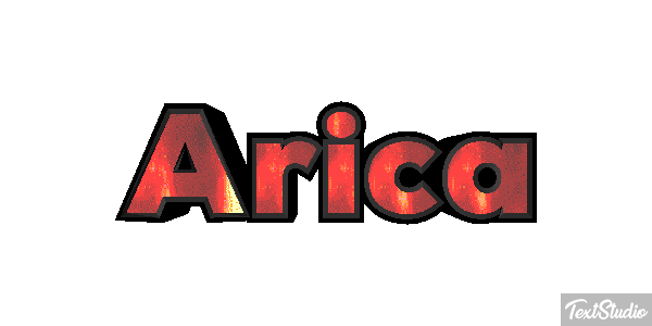 Arica Efekt tekstowy