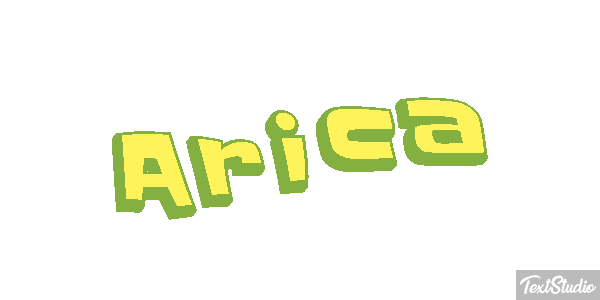 Arica Efekt tekstowy