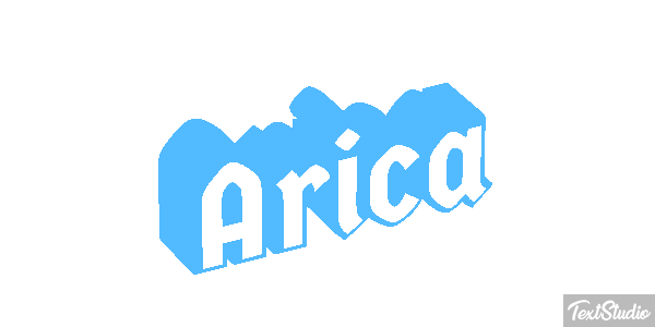 Arica Efekt tekstowy