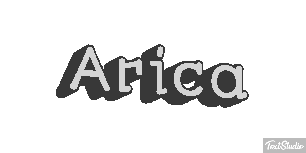 Arica Efekt tekstowy