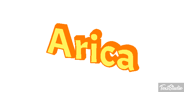 Arica Efekt tekstowy