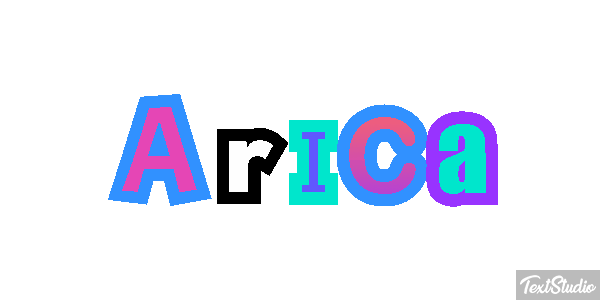 Arica Efekt tekstowy