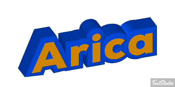 Arica Efekt tekstowy