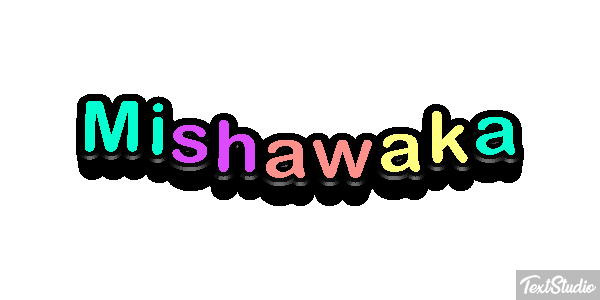 Mishawaka Effetto testo
