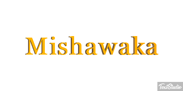Mishawaka Effetto testo