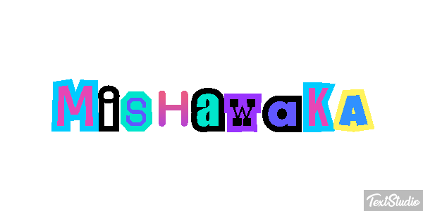 Mishawaka Effetto testo