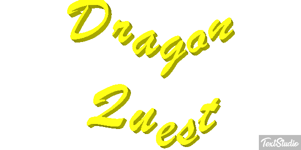 Dragon Quest Effetto testo