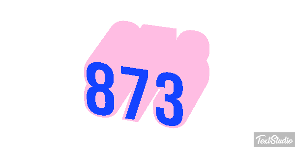 873 Metin efekti