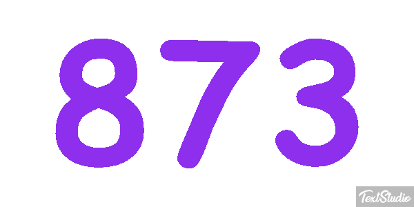873 Metin efekti