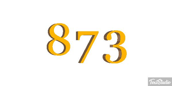 873 Metin efekti