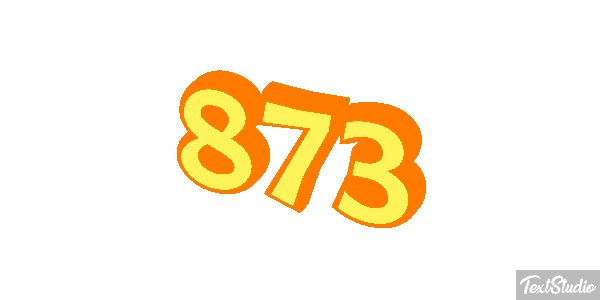 873 Metin efekti