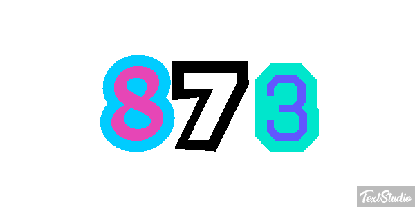 873 Metin efekti