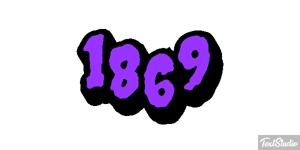 1869 Texteffekt