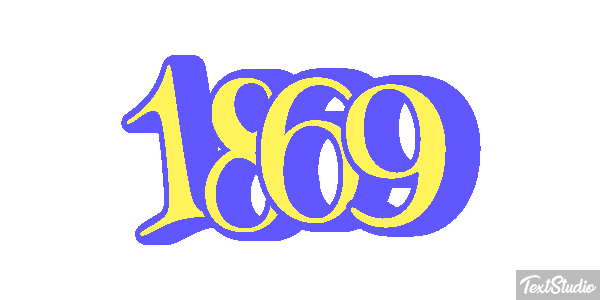 1869 Texteffekt