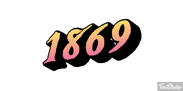 1869 Texteffekt