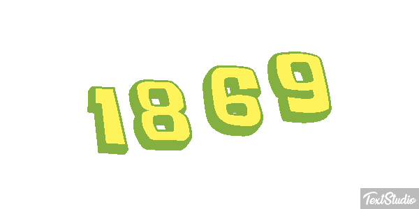 1869 Texteffekt