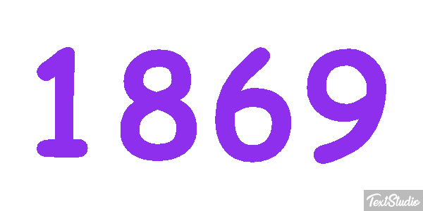 1869 Texteffekt