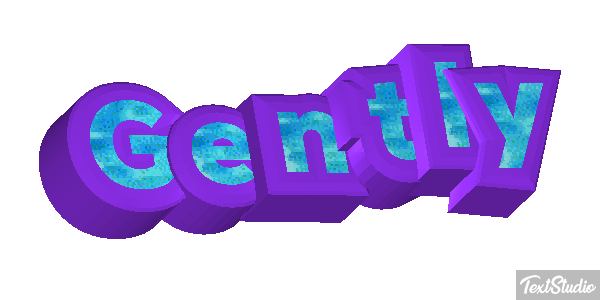 Gently Effetto testo