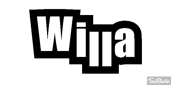 Willa Text effect