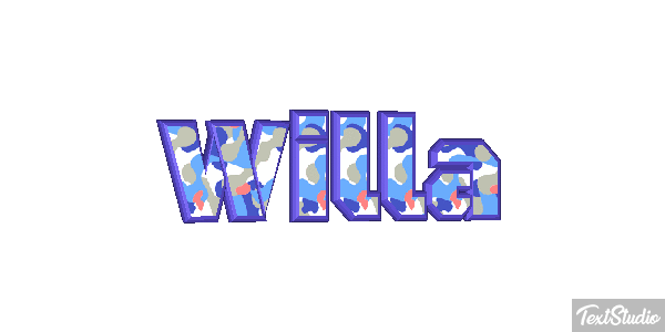 Willa Text effect