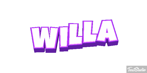 Willa Text effect