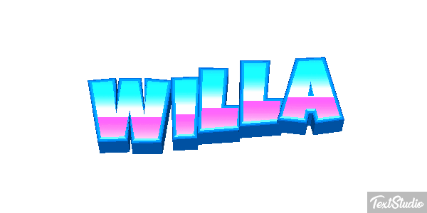 Willa Text effect