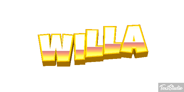 Willa Text effect