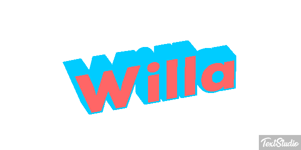 Willa Text effect