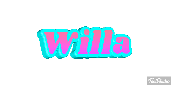 Willa Text effect