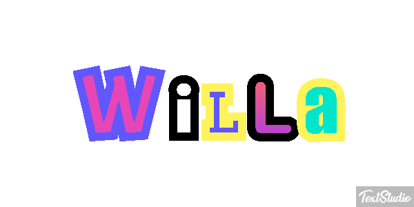 Willa Text effect