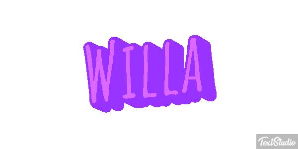 Willa Text effect