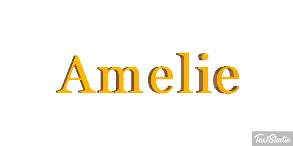 Amélie Effet de texte