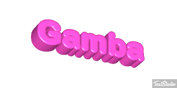 Gamba テキスト効果