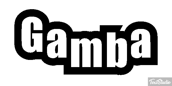 Gamba テキスト効果