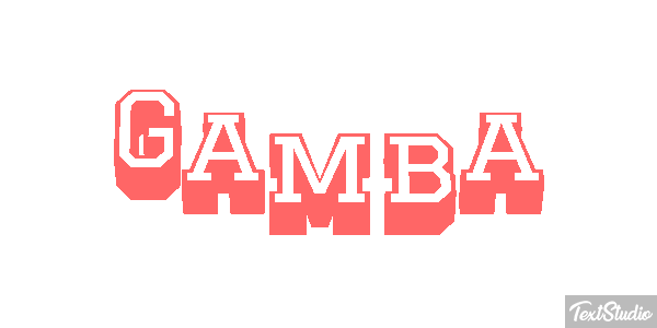 Gamba テキスト効果