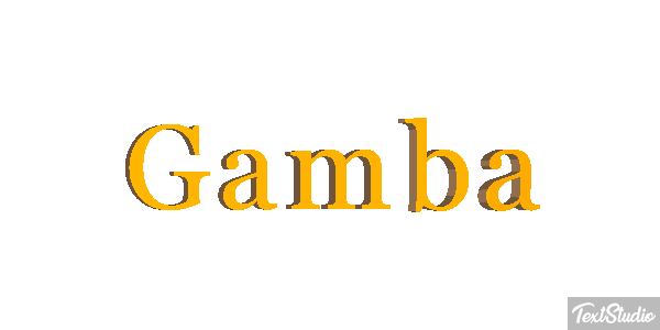 Gamba テキスト効果