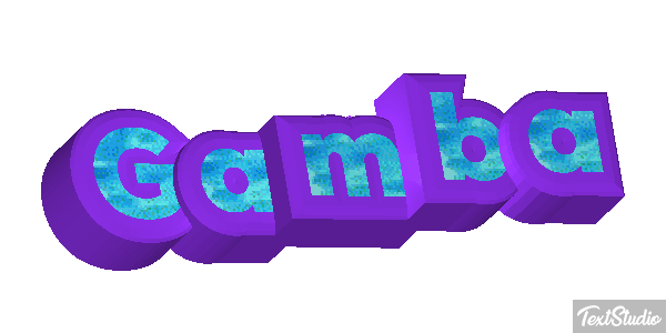 Gamba テキスト効果