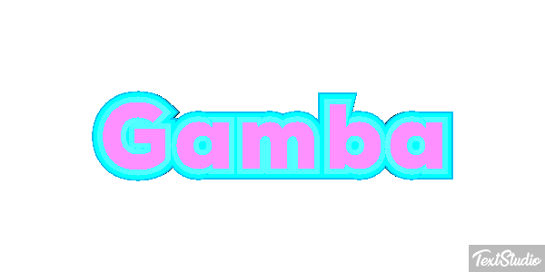 Gamba テキスト効果