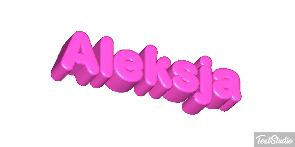 Aleksja Efekt tekstowy