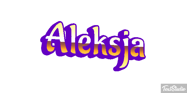 Aleksja Efekt tekstowy
