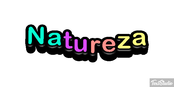 Natureza Tekst effect