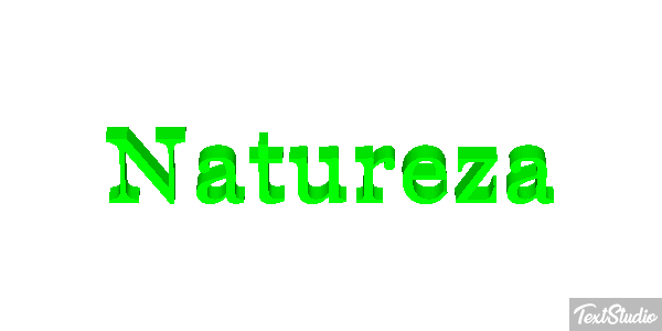 Natureza Tekst effect