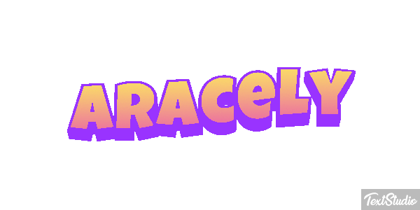 Aracely Текстовый эффект