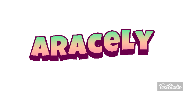 Aracely Текстовый эффект