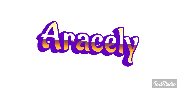Aracely Текстовый эффект