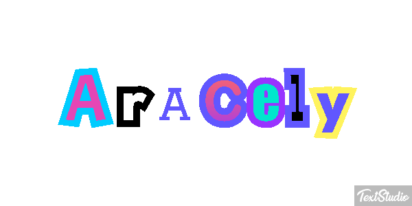 Aracely Текстовый эффект